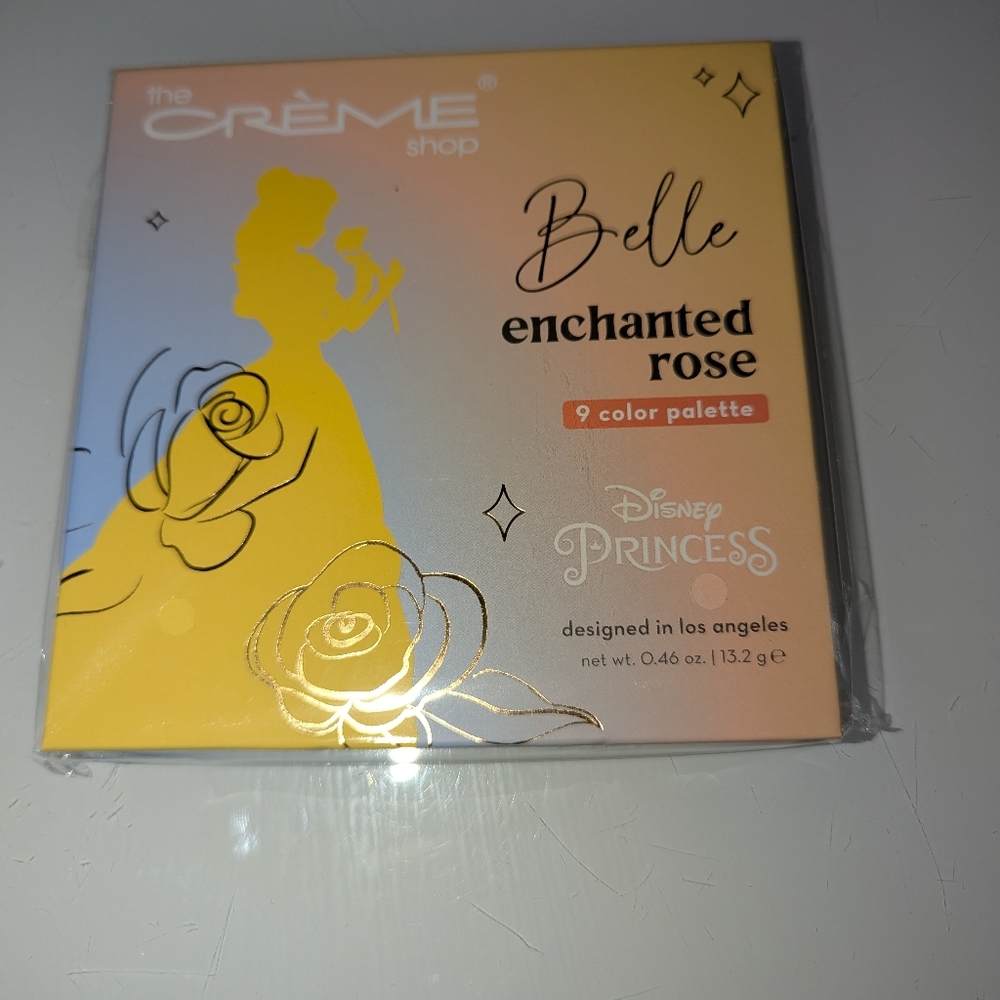 ~The Crème Shop Disney Princess BELLE - Enchanted Rose - 9 Color Palette - New